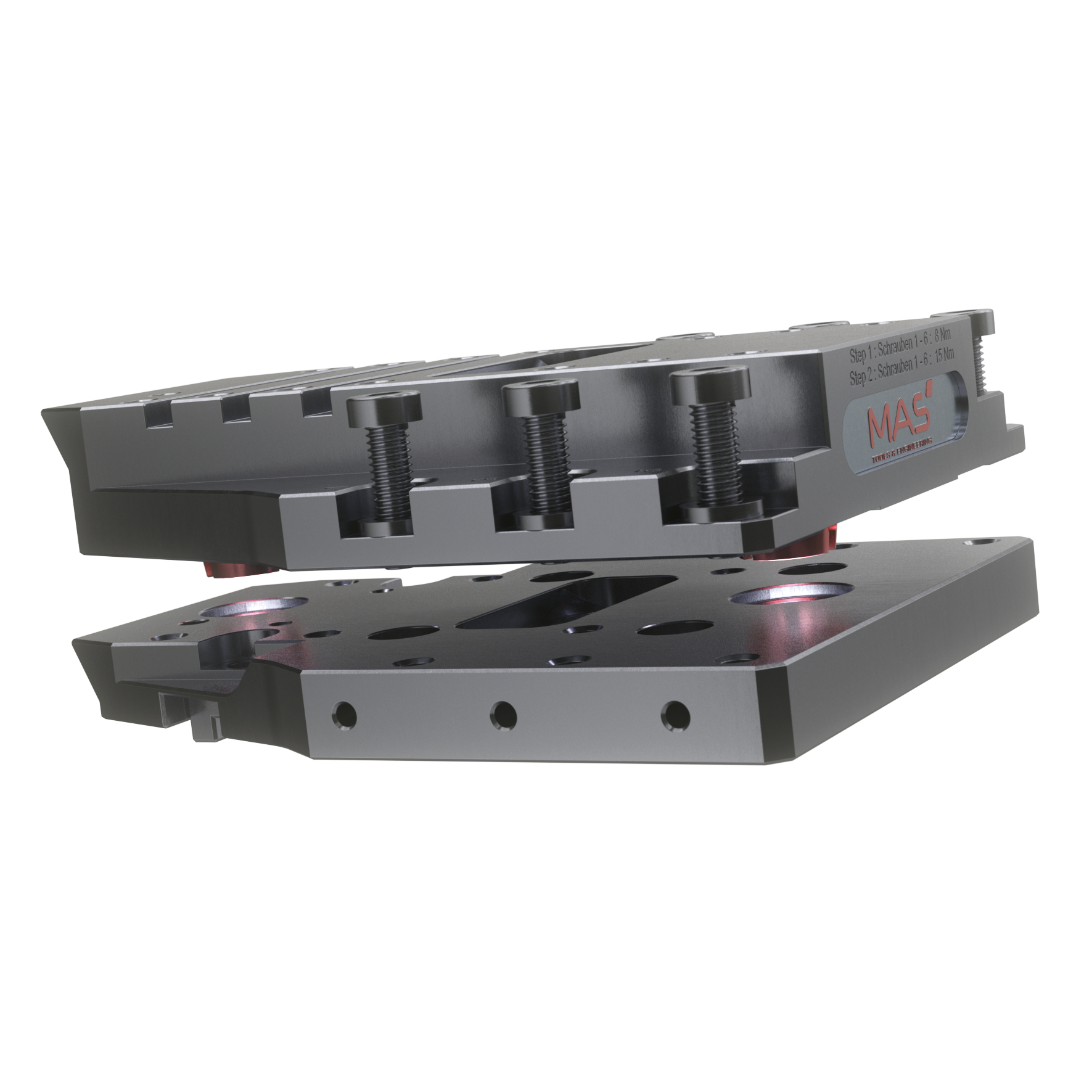 3D graphic of a tool part for the production of turned parts